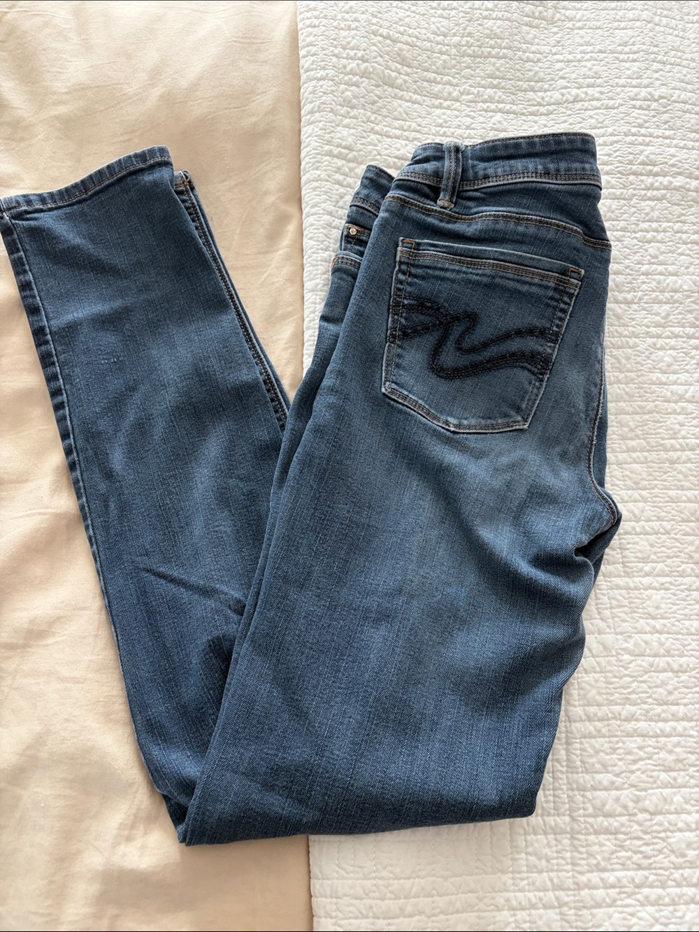 WHBM Classic Dark Blue Women’s Jeans - Slim Fit
